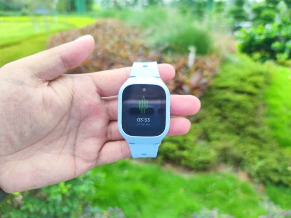 mi小米5c智能手表蓝色硅胶表壳蓝色硅胶表带北斗gps