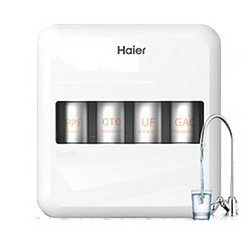 Haier 海尔 HU612-4 厨下式净水机 升级800G+送2年原装滤芯