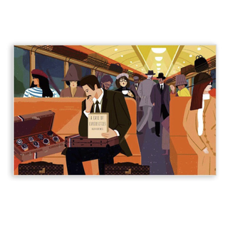 WE GALLERY 维格列艺术 巫迪悠 Decue Wu 旅行箱系列《埃勒×路易·威登》120x178cm 2020 纸本微喷