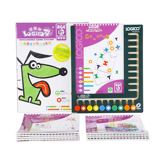 LOGICO 逻辑狗 儿童早教益智玩具 精装 5阶段 网络版+10钮操作版