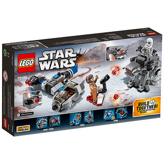 LEGO 乐高 Star Wars星球大战系列 75195 飞船对战步行机甲迷你战队对战套装