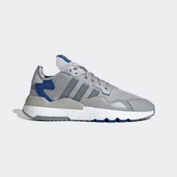 adidas ORIGINALS Nite Jogger 男子休闲运动鞋 FW2056 淡灰/学院蓝 44.5