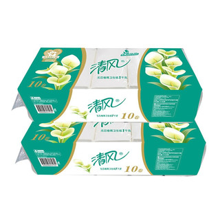Breeze 清风 马蹄莲系列 无芯卷纸
