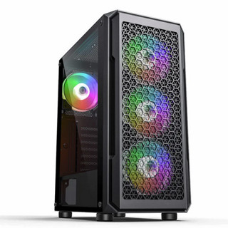 KOTIN 京天 KT-M7 十代酷睿版 家用台式机 黑色 (酷睿i5-10400F、RTX 2060 6G、8GB、256GB SSD、风冷)