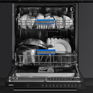 ROBAM 老板 WB795X 嵌入式洗碗机 13套 黑色