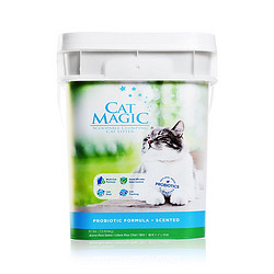 CAT MAGIC 喵洁客 除臭膨润土宠物猫砂 30磅*3件