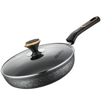 爱仕达 平底煎锅 黑耀冰裂纹 26CM