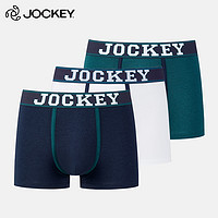 JOCKEY 男士平角内裤 3条装 JM0551029-506374