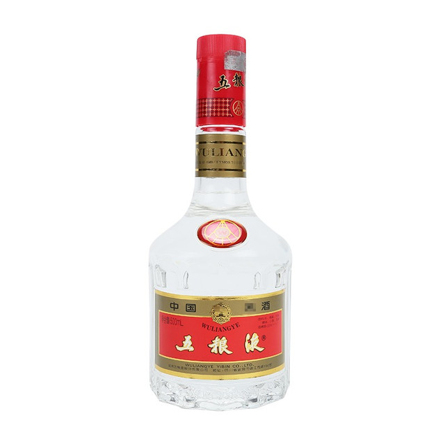 五粮液39度老酒浓香型白酒五粮液（红盒）500ml 单瓶2000年【报价价格