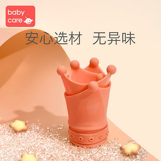 babycare宝宝洗头神器儿童护耳浴帽硅胶可调节小孩防水洗澡帽 新品-格里蓝