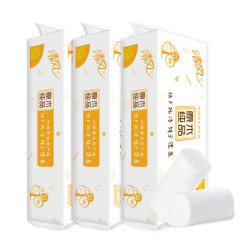 清风 原木无芯卷纸4层75克10卷厕纸手纸卫生纸巾