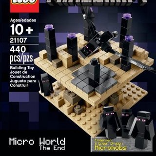 LEGO 乐高 Minecraft我的世界系列 21107 微观世界末地