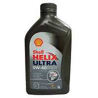 PLUS会员：Shell 壳牌 Helix Ultra系列 超凡灰喜力 0W-40 SN级 全合成机油 1L 德版