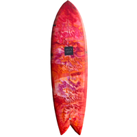 SOUTH COAST SURFBOARDS Southside fish 传统冲浪板 鱼板 红色 6尺