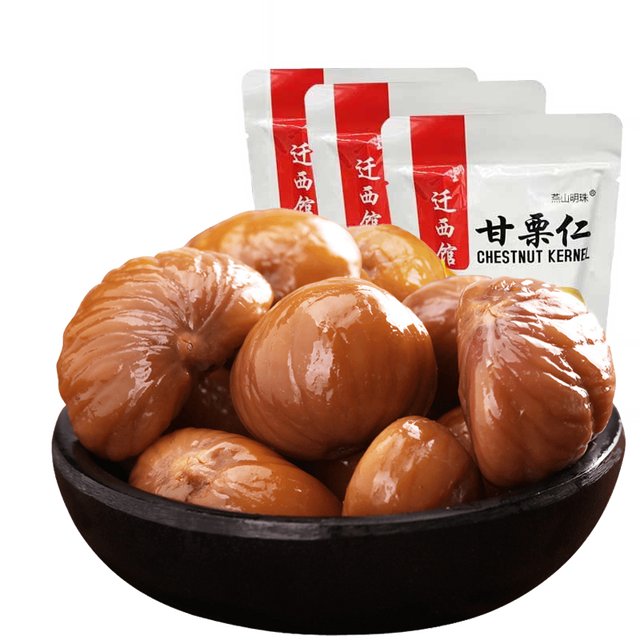 燕山明珠 甘栗仁  80g*1袋