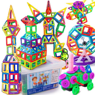 lerder 乐缔 clp-03 乐缔磁力积木 机器人至尊款 258片装