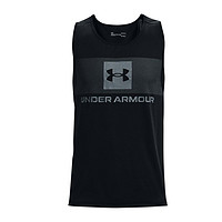 UNDER ARMOUR 安德玛 Tech Graphic 男子运动背心 1361713-001 黑色 XL