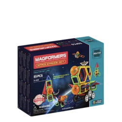 MAGFORMERS 麦格弗 创造者系列 703014 太空故事套组 55片