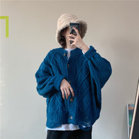 TONLION 唐狮 女士复古开衫毛衣 62632FC0045029613