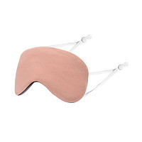 名创优品凉温两用挂耳式眼罩MINISO遮光眼罩成人睡眠神器 粉色