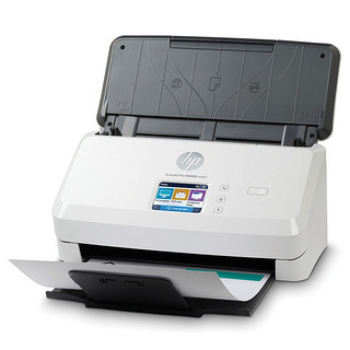 HP 惠普 4000snw1 A4馈纸式扫描仪 文档快速双面连续扫描(无线WIFI+有线)