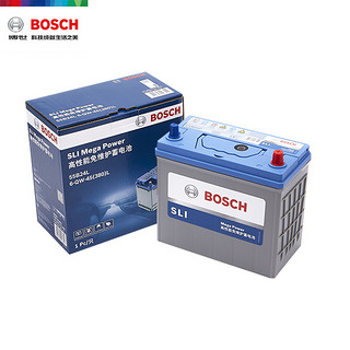BOSCH 博世 汽车电瓶蓄电池免维护55B24L 12V