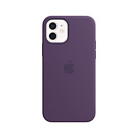 Apple 苹果 iPhone 12/12 Pro 硅胶手机壳 紫水晶色