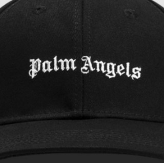 Palm Angels 男女款棒球帽 黑色