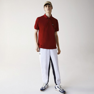 LACOSTE 拉科斯特 男士短袖POLO衫 L1212 酒红 XS