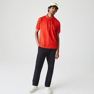 LACOSTE 拉科斯特 男士短袖POLO衫 L1212 橘红 M