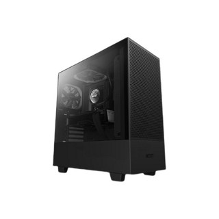 NZXT 恩杰 H510 Flow ATX机箱 半侧透 黑色