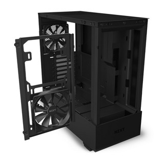 NZXT 恩杰 H510 Flow ATX机箱 半侧透 黑色