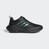 阿迪达斯 adidasALPHAMAGMA 新款低帮跑步运动鞋 黑/镭射蓝绿(GV7917)