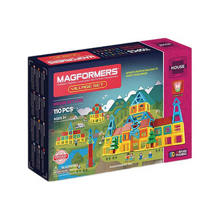 MAGFORMERS 麦格弗 房屋系列 705002 村庄套组 110片