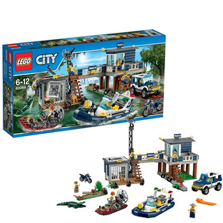 LEGO 乐高 City城市系列 60069 沼泽警察局