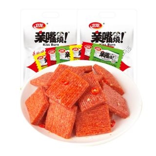weilong 卫龙 辣条豆干亲嘴烧300g