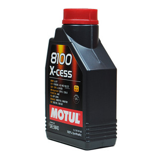 MOTUL 摩特 8100 X-CESS 5W-40 SN级 全合成机油 1L