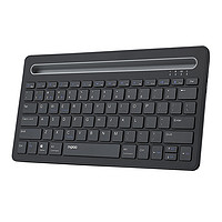 RAPOO 雷柏 锂电可充电ipad平板手机无线蓝牙键盘便携苹果安卓电脑办公XK100