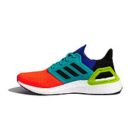 adidas 阿迪达斯 Ultraboost 20 中性跑鞋 GV7164 蓝绿/红色/黑色/紫色 46
