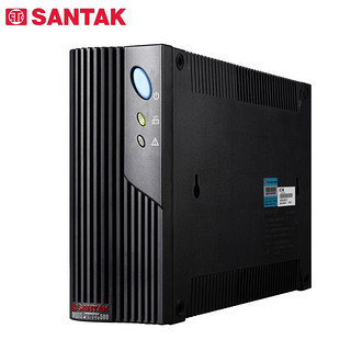 SANTAK 山特 UPS不间断电源MT500 500VA/300W 后备式带网络口稳压家用办公宿舍备