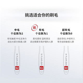 惠百施（EBISU）日本进口48孔舒适倍护宽头经典宽头牙刷成人牙刷1支装 颜色随机 7列48孔软毛牙刷.