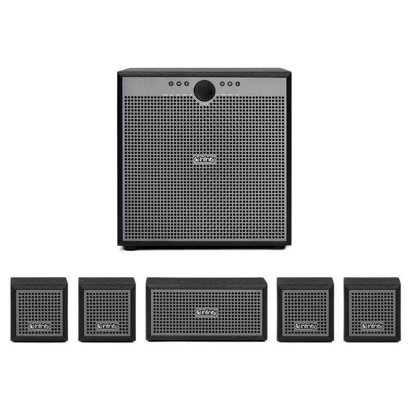 Infinity 燕飞利仕 TSS700 5.1声道组合影院套装 黑色