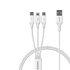 ROMOSS 罗马仕 CB251V Lightning/Micro USB/Type-C转USB-A 3.5A 数据线