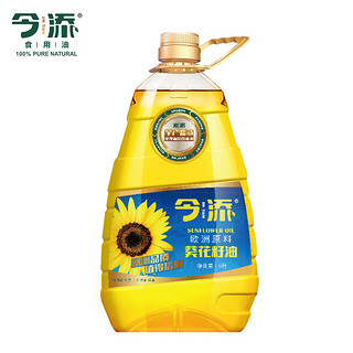 今添 葵花籽油5L 物理压榨一级 食用油 充氮保鲜不油腻