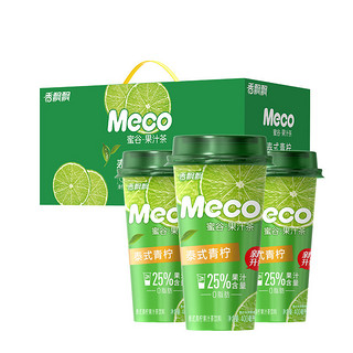 香飘飘 Meco蜜谷 果汁茶 泰式青柠味 400ml*15杯