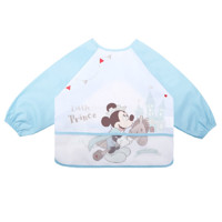 Disney 迪士尼 婴儿吃饭罩衣 米奇蓝色 110cm