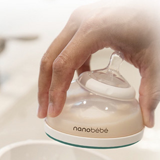 NANOBEBE 新生儿奶瓶标准套装 10件套 150ml 粉色