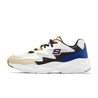 SKECHERS 斯凯奇 D'lites Men 男子休闲运动鞋 894044/WMT 白色/多彩色 40