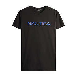 NAUTICA 诺帝卡 Nautica Underwear 秋季男士棉氨圆领短袖男上衣