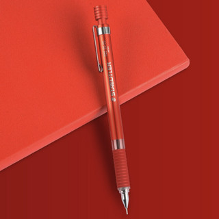 STAEDTLER 施德楼 925系列 925 35 自动铅笔 中国红 0.5mm 单支装+笔袋 中国红 单个装